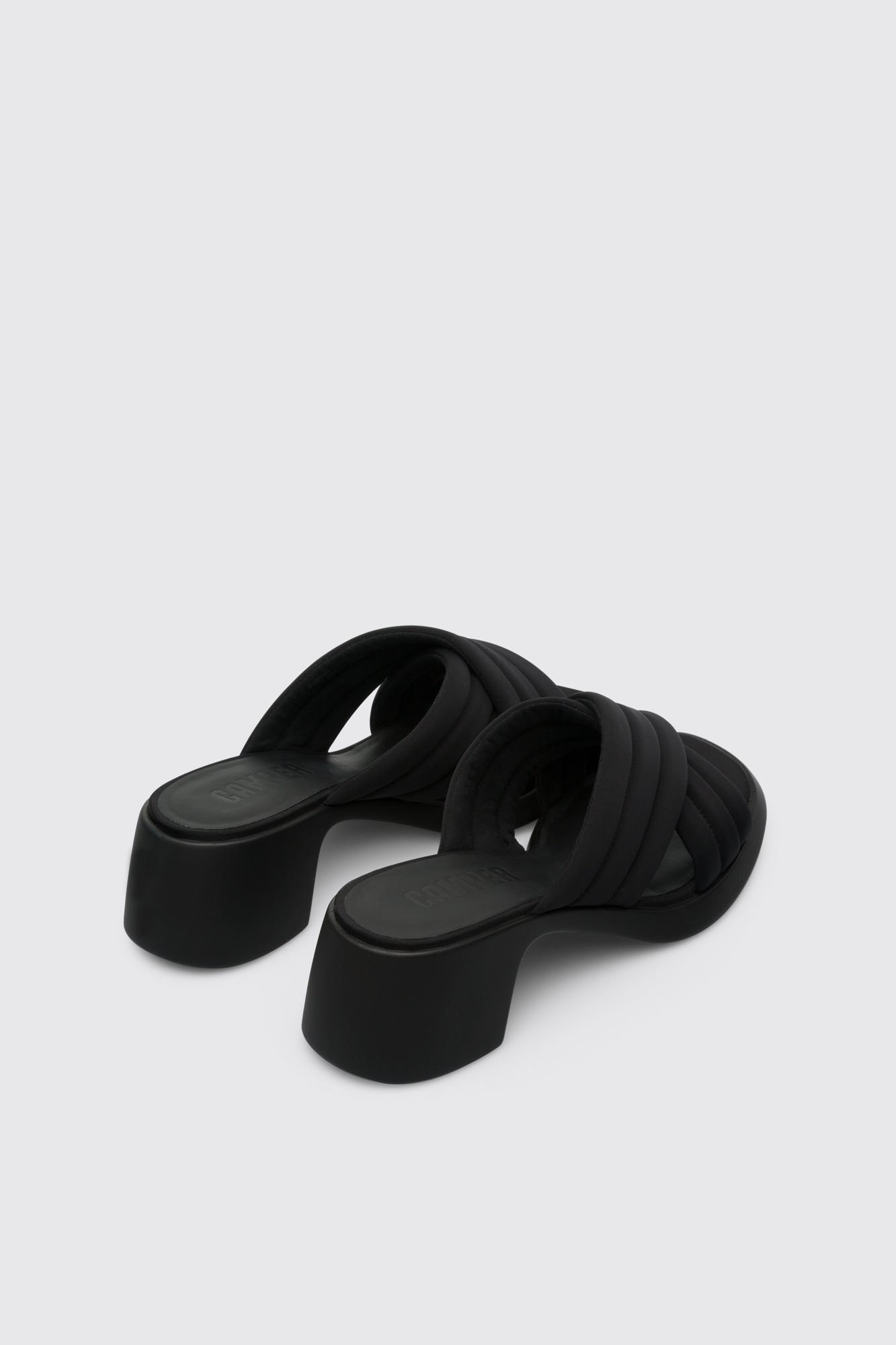 CAMPER Trisha sandal 38 ブラック Trisha Black Formal Shoes for Women - Spring/Summer