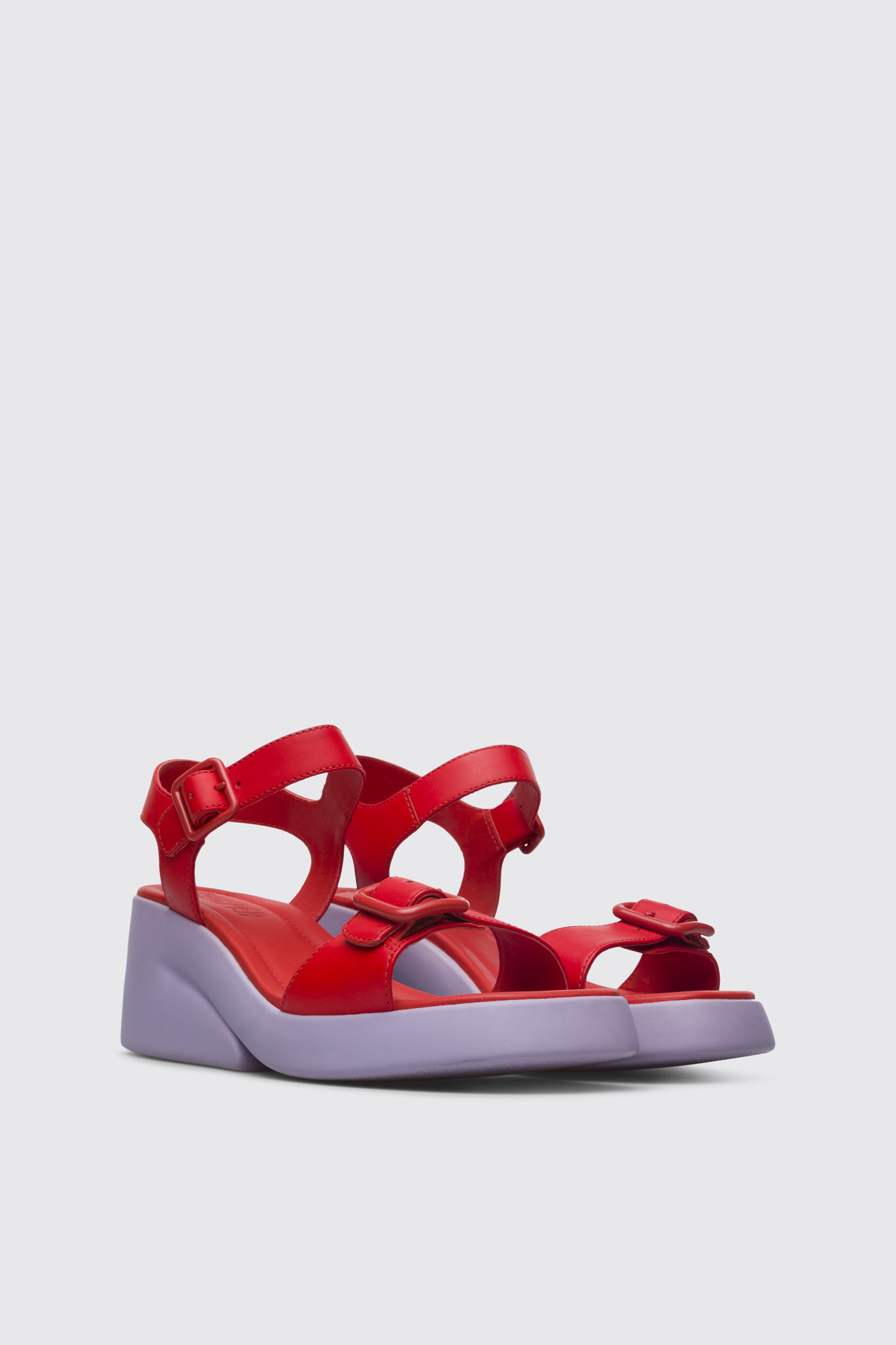 KAAH Red Sandals for Women - Autumn/Winter collection - Camper USA