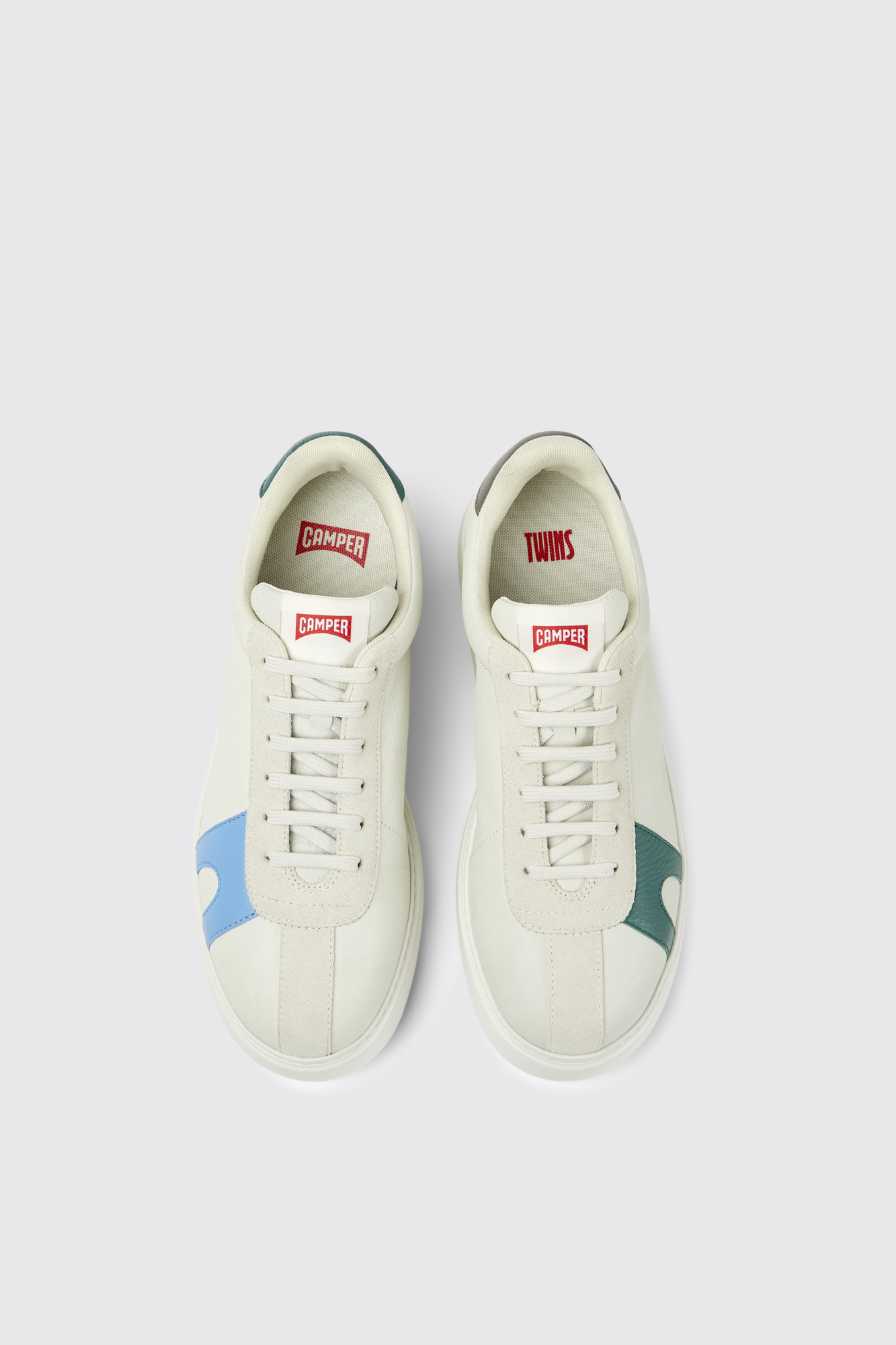 CAMPER TWINS 39 ホワイト/ツインズ Twins White Sneakers for Men - Spring/Summer collection