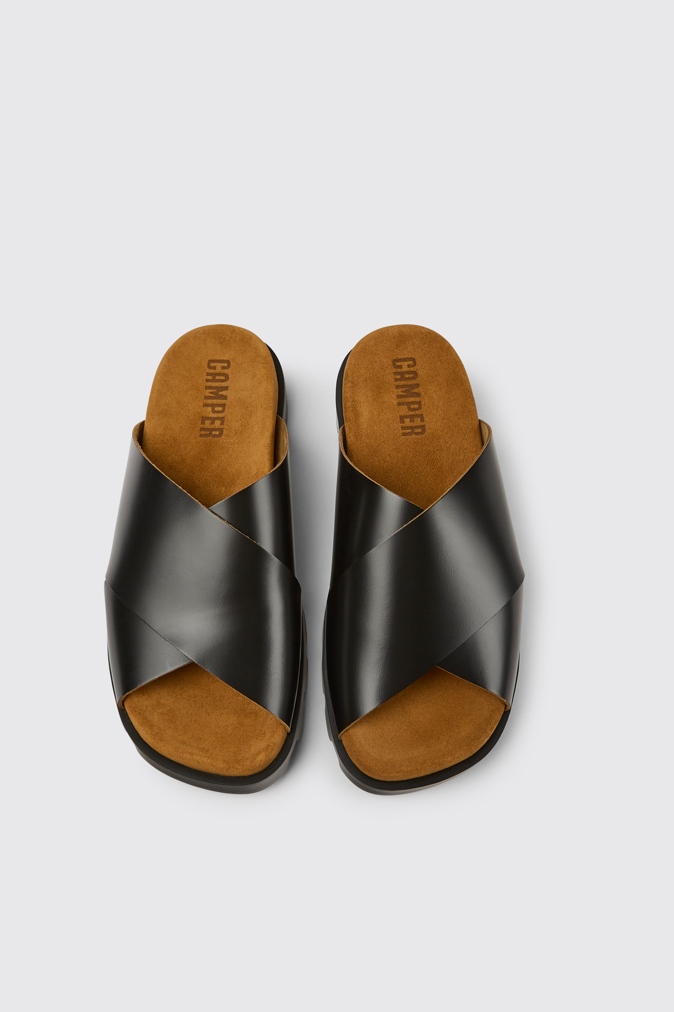 Brutus Black Sandals for Women - Autumn / Winter collection
