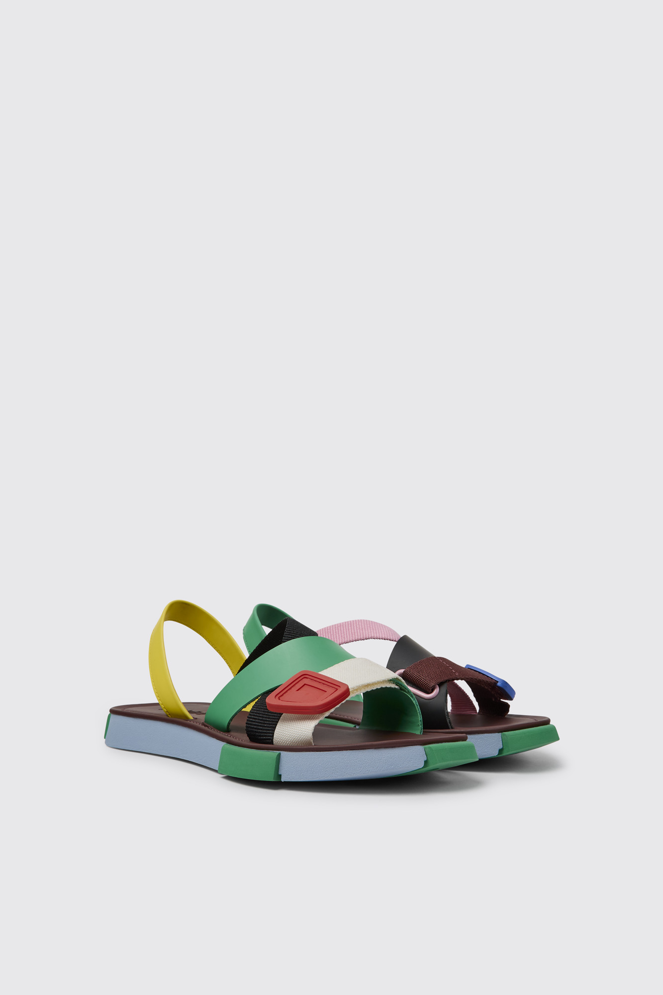 Twins Multicolor Sandals for Women - Spring/Summer