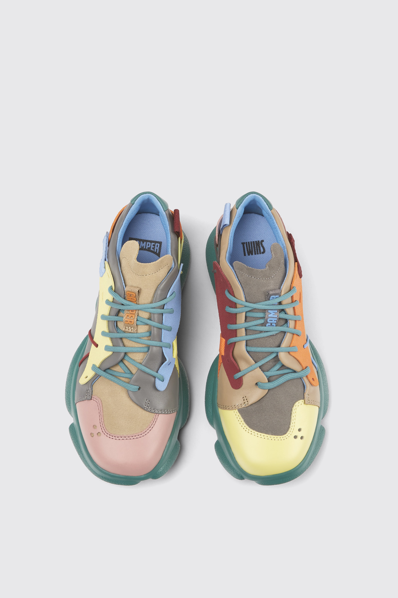 Twins Multicolor Sneakers for Women - Spring/Summer Twins Multicolor Sneakers for Women - Spring/Summer