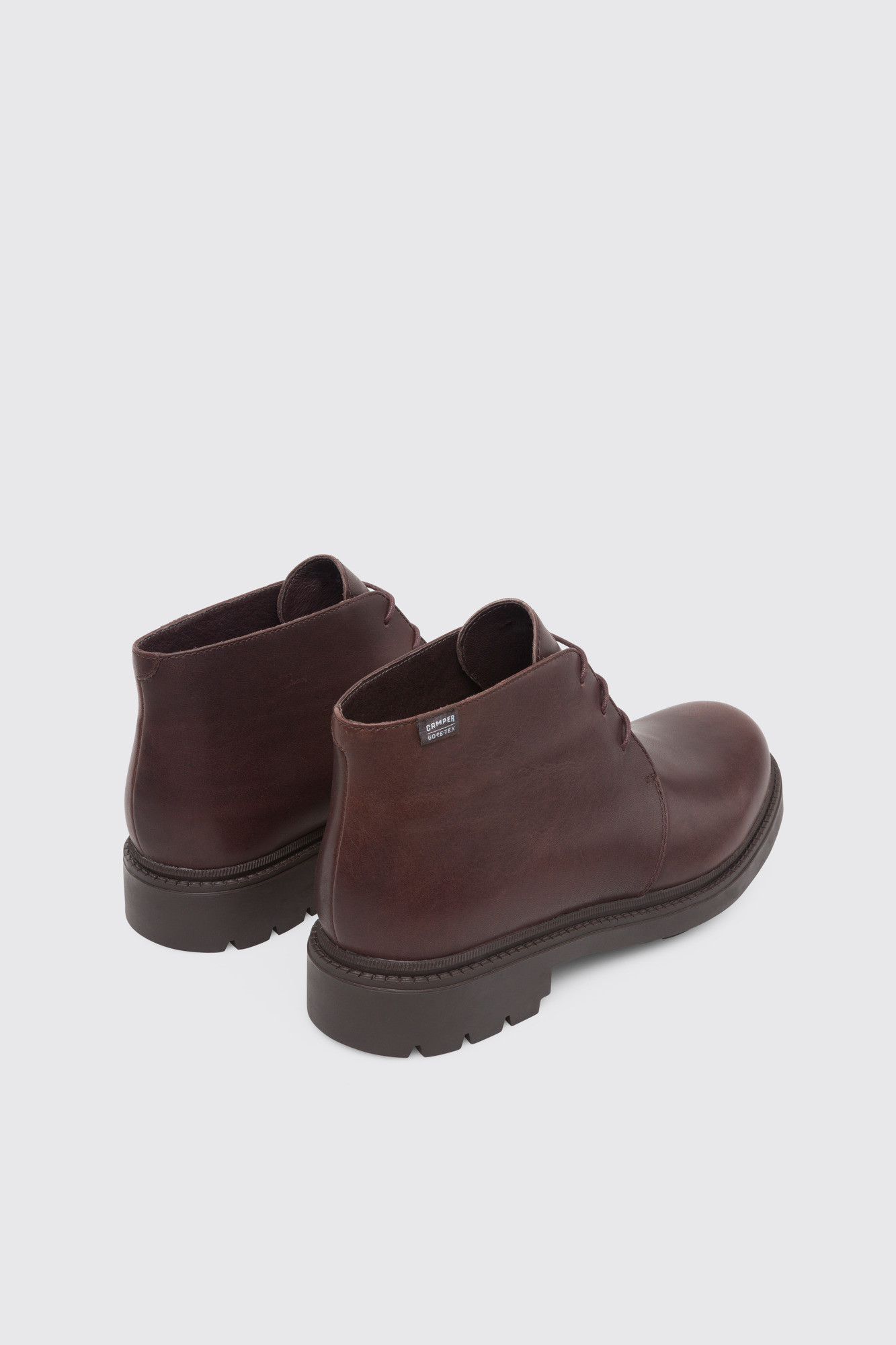 gore tex brown leather boots