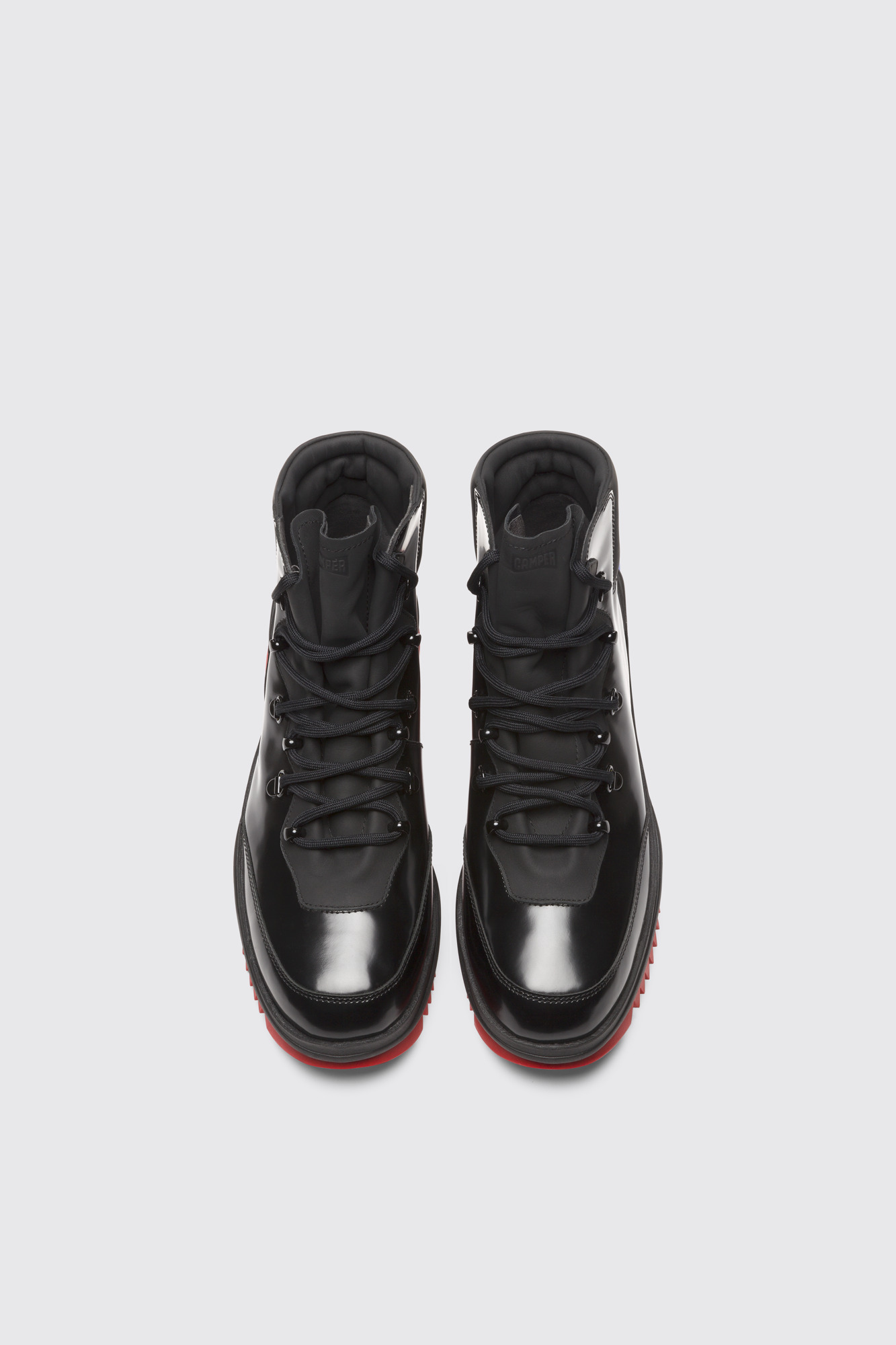 camper rex leather & suede boot