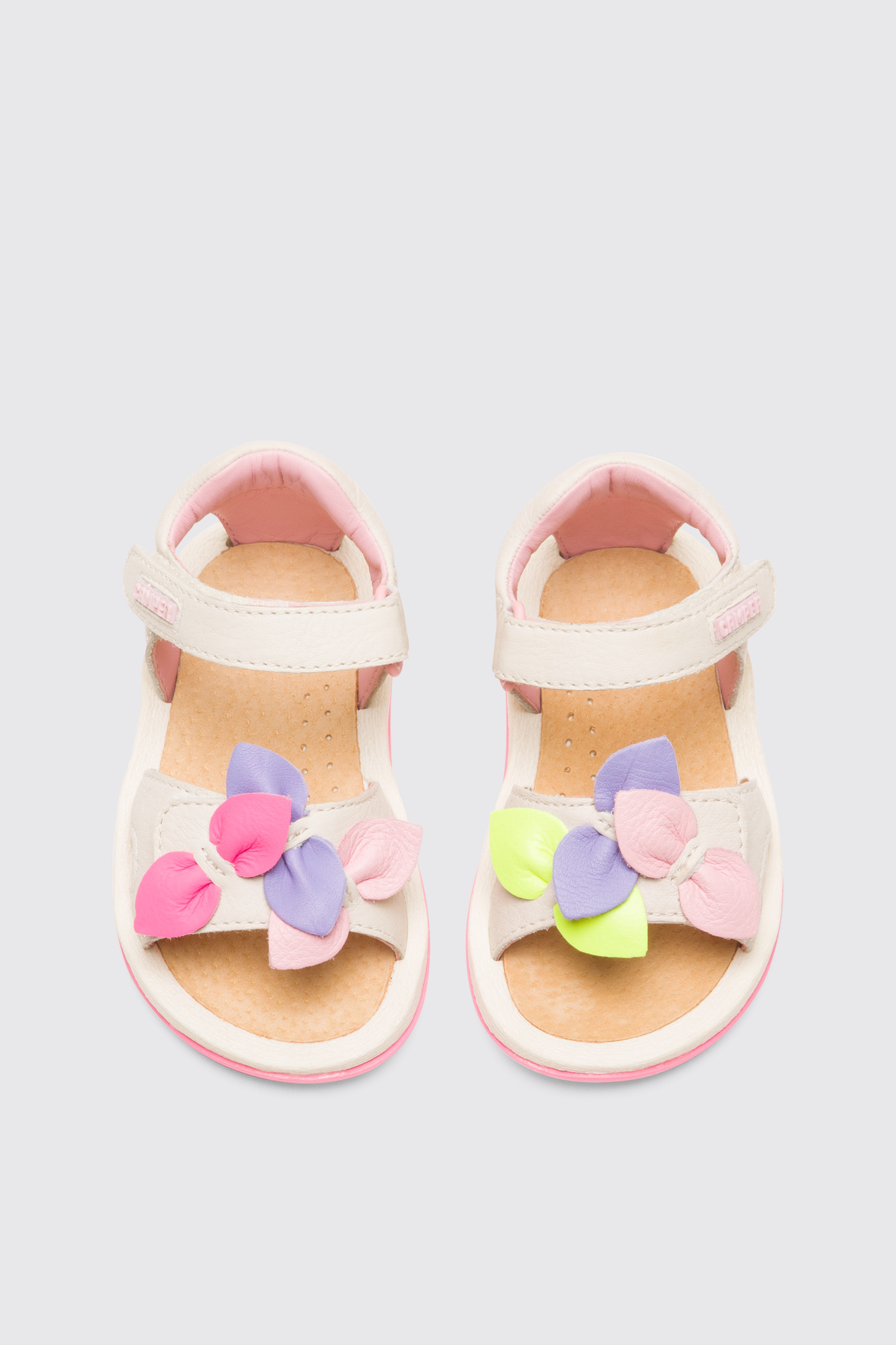 NEW Camper Twins Toddler Little Girl Leather Sandals 