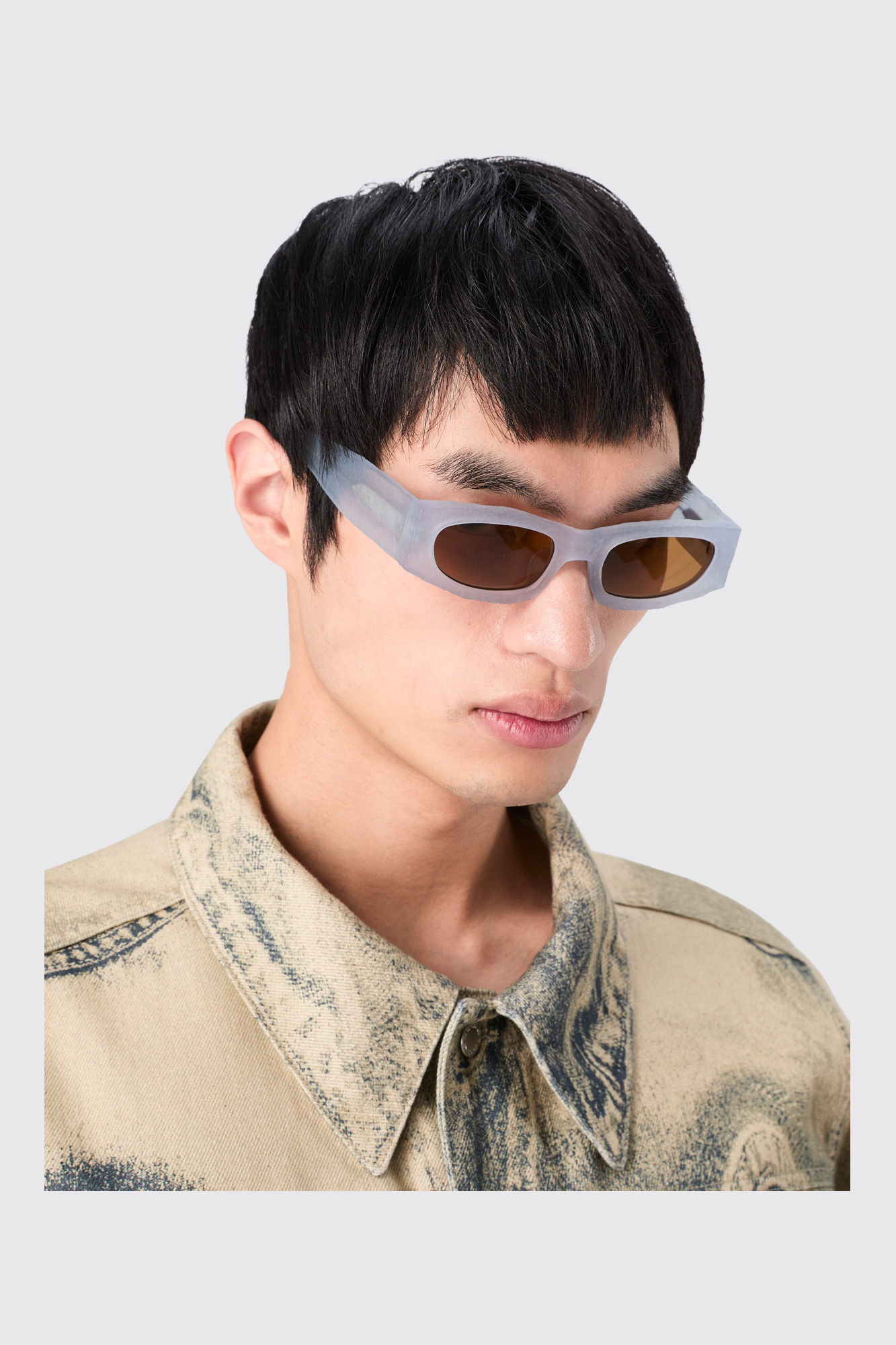 CAMPERLAB SUNGLASSES Lunettes de soleil HIRMU gris clair en acétate