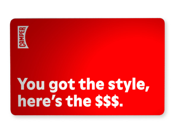Camper E-Gift Card PR148-001 Gift accessories unisex
