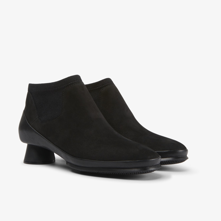 Camper Alright K400218 Nubuck Ankle Bootie Chelsea Slip-on Womens Boots