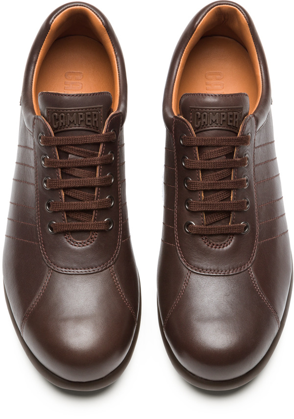  CAMPER Pelotas - Casual παπούτσια Για Ανδρικα - Καφέ, Μέγεθος 41, Smooth leather - 5