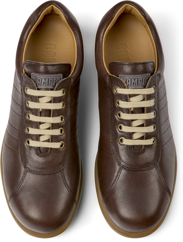  CAMPER Pelotas - Casual παπούτσια Για Ανδρικα - Καφέ, Μέγεθος 45, Smooth leather - 5