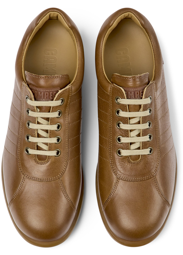  CAMPER Pelotas - Casual παπούτσια Για Ανδρικα - Καφέ, Μέγεθος 45, Smooth leather - 5