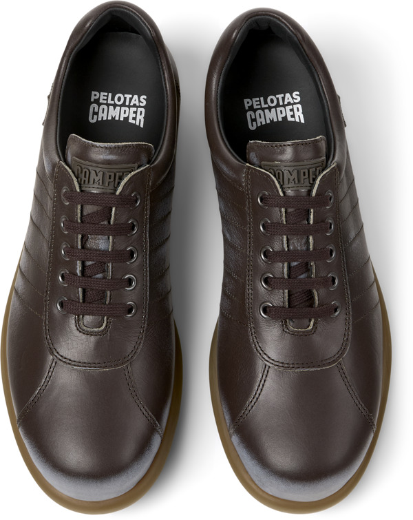  CAMPER Pelotas - Casual παπούτσια Για Ανδρικα - Καφέ,Μπλε, Μέγεθος 43, Smooth leather - 5
