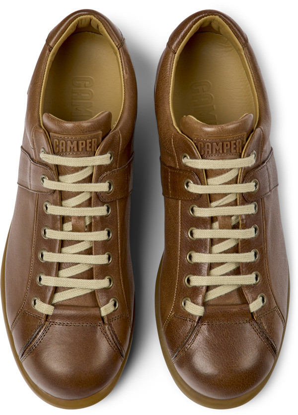  CAMPER Pelotas - Casual παπούτσια Για Ανδρικα - Καφέ, Μέγεθος 44, Smooth leather - 5
