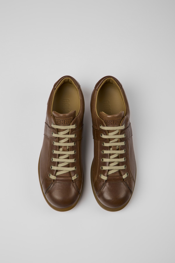 CAMPER Pelotas - Lässige Schuhe Für Herren - Braun, Größe 40, Glattleder