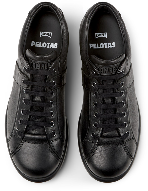  CAMPER Pelotas - Casual παπούτσια Για Ανδρικα - Μαύρο, Μέγεθος 46, Smooth leather - 5