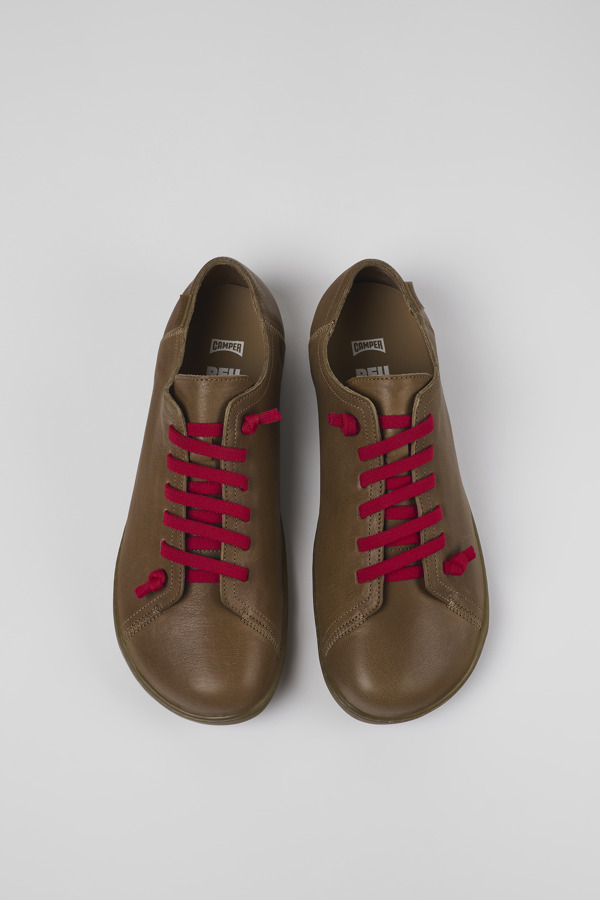 CAMPER Peu - Lässige Schuhe Für Herren - Braun, Größe 45, Glattleder
