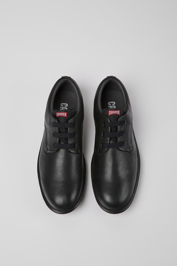 CAMPER Atom Work - Chaussures Habillées Pour Homme - Noir, Taille 39, Cuir Lisse