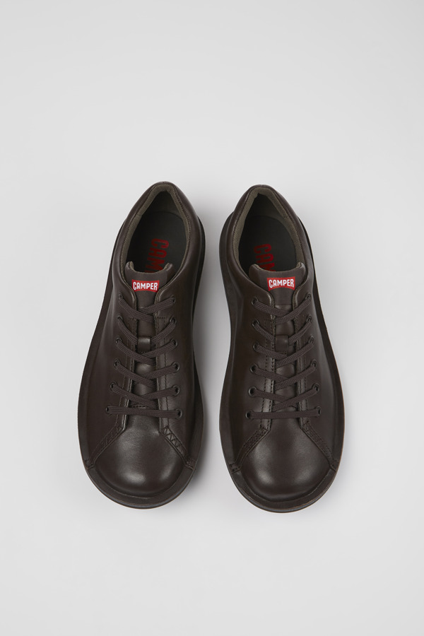 CAMPER Beetle - Lässige Schuhe Für Herren - Braun, Größe 45, Glattleder
