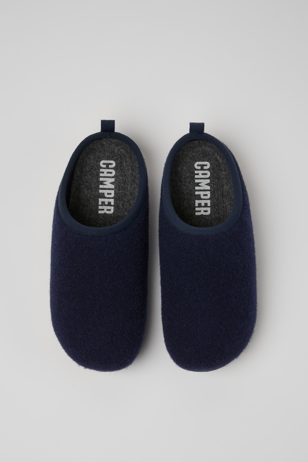 CAMPER Wabi - Slippers For Men - Blue, Size 40, Cotton Fabric