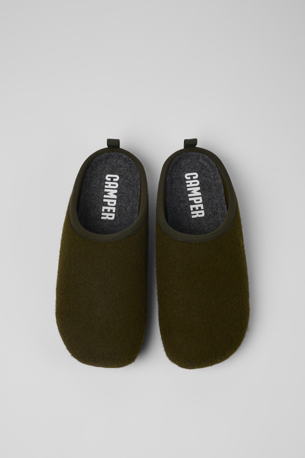 CAMPER Wabi - Slipper Für Herren - Grün, Größe 41, Textile