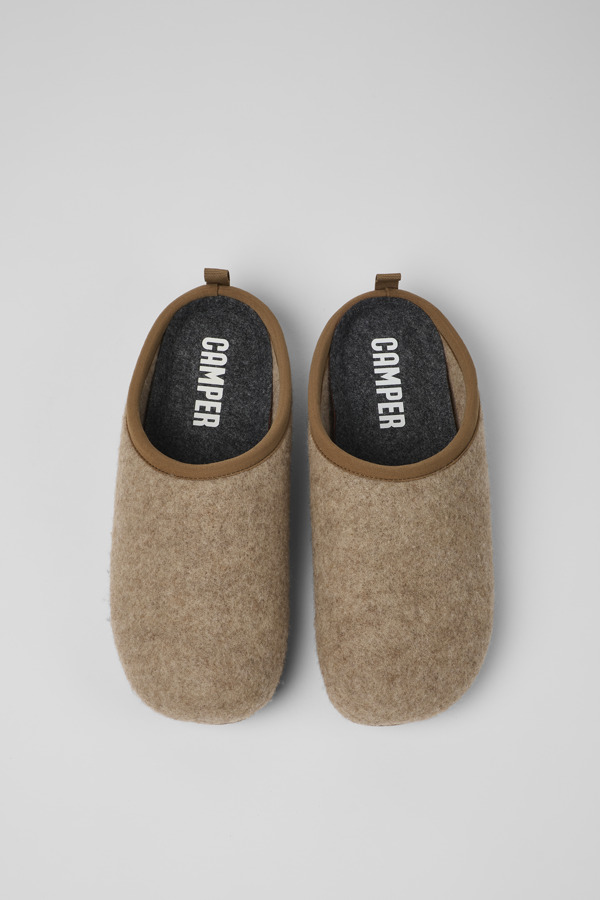 CAMPER Wabi - Slipper Für Herren - Braun, Größe 44, Textile