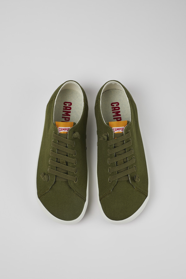 CAMPER Peu Rambla - Sneaker Für Herren - Grün, Größe 42, Textile