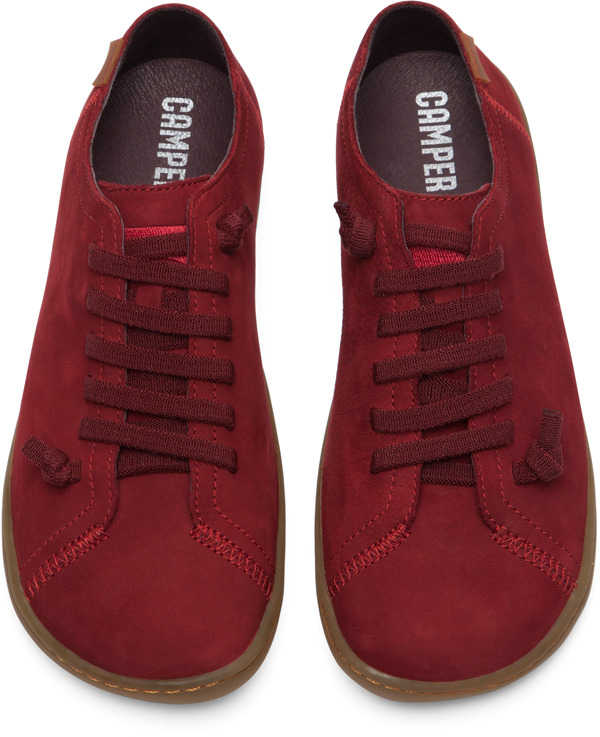  CAMPER Peu - Casual παπούτσια Για Γυναικεία - Κόκκινο, Μέγεθος 39, Suede - 5