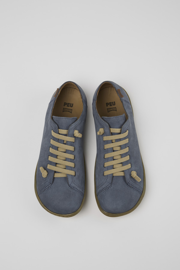 CAMPER Peu - Casual For Women - Blue, Size 37, Suede