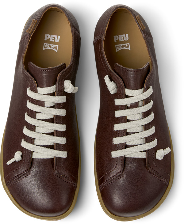  CAMPER Peu - Casual παπούτσια Για Γυναικεία - Μπορντό, Μέγεθος 35, Smooth leather - 5