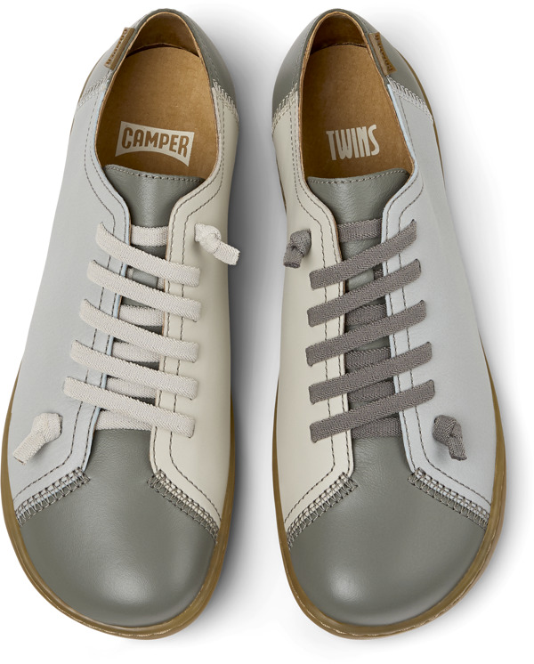  CAMPER Twins - Casual παπούτσια Για Γυναικεία - Γκρι, Μέγεθος 38, Smooth leather - 5