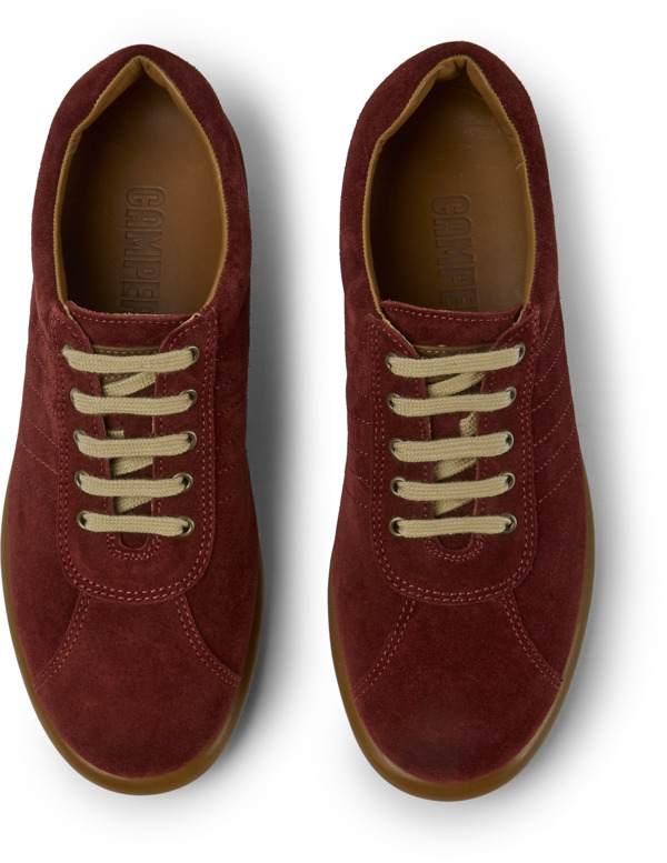  CAMPER Pelotas - Casual παπούτσια Για Γυναικεία - Κόκκινο, Μέγεθος 35, Suede - 5