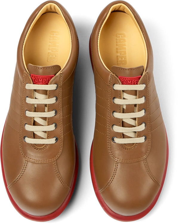  CAMPER Pelotas - Casual παπούτσια Για Γυναικεία - Καφέ, Μέγεθος 35, Smooth leather - 5