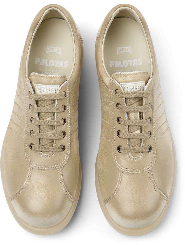  CAMPER Pelotas - Casual παπούτσια Για Γυναικεία - Λευκό,Μπεζ, Μέγεθος 39, Smooth leather - 5