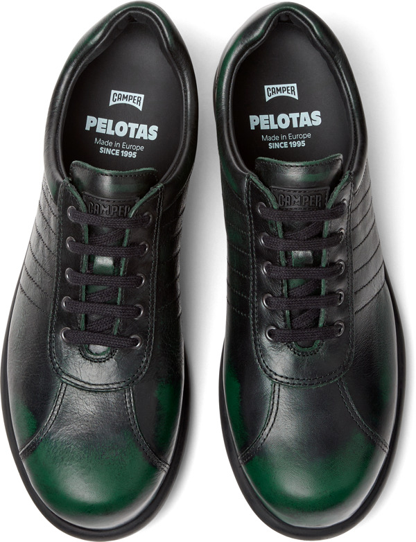  CAMPER Pelotas - Casual παπούτσια Για Γυναικεία - Μαύρο,Πράσινο, Μέγεθος 36, Smooth leather - 5