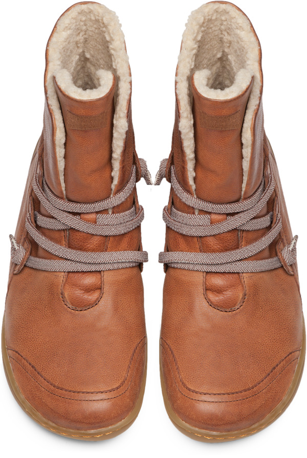  CAMPER Peu - Μπότες Για Γυναικεία - Καφέ, Μέγεθος 35, Suede - 5