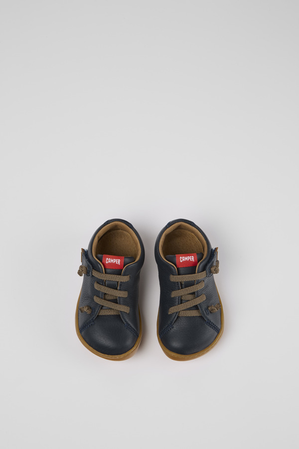 CAMPER Peu - Sneakers Για Firstwalkers - Μπλε, Μέγεθος 20, Smooth Leather