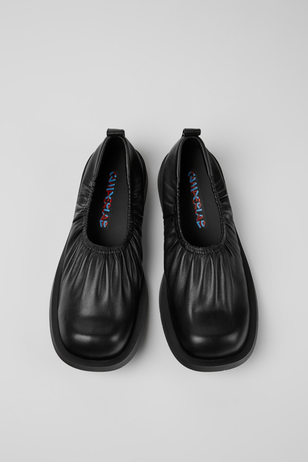 CAMPERLAB MIL 1978 - Unisex Ballerinas - Black, Size 45, Smooth Leather