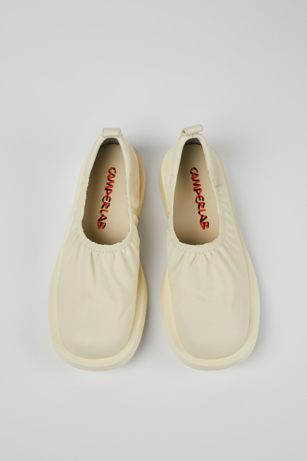 CAMPERLAB MIL 1978 - Unisex Ballerinas - White, Size 40, Smooth Leather