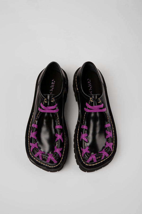 CAMPERLAB Eki - Unisex Loafers - Black, Size 46, Smooth Leather