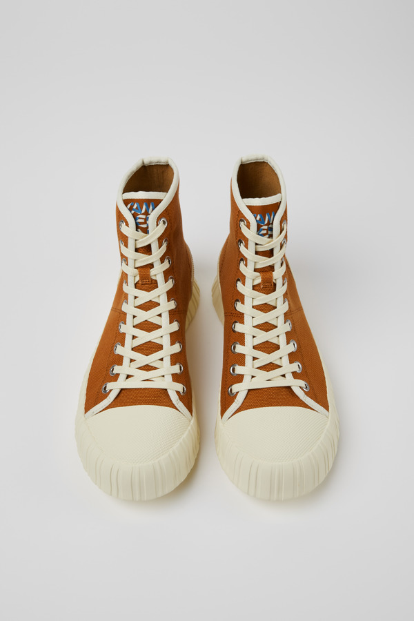 CAMPERLAB Roz - Unisex Sneakers - Brown, Size 43, Cotton Fabric