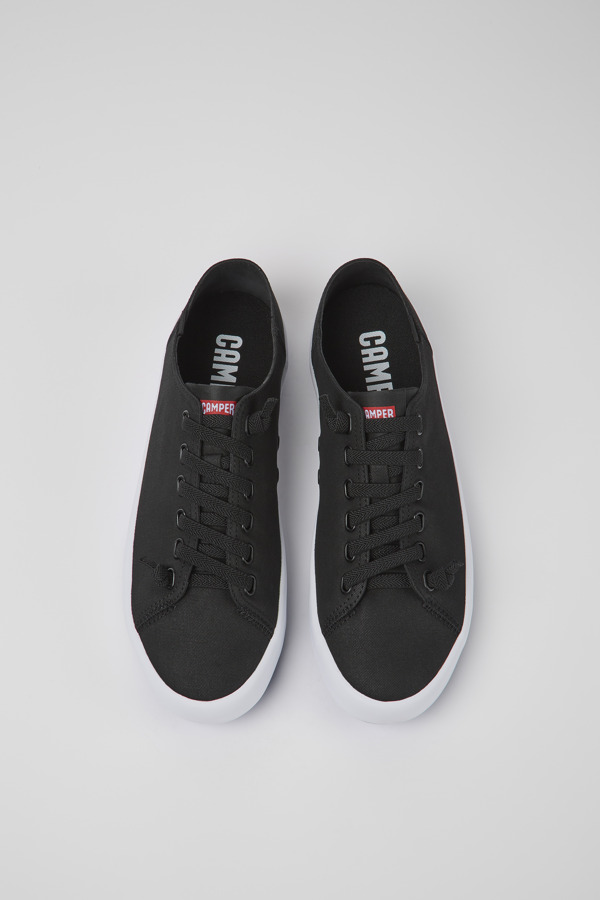 CAMPER Andratx - Sneakers For Men - Black, Size 46, Cotton Fabric