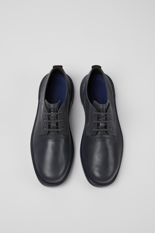 CAMPER Bill - Lässige Schuhe Für Herren - Grau, Größe 46, Glattleder