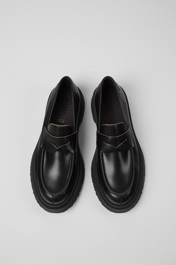 CAMPER Walden - Formal Shoes For Men - Black, Size 39, Smooth Leather