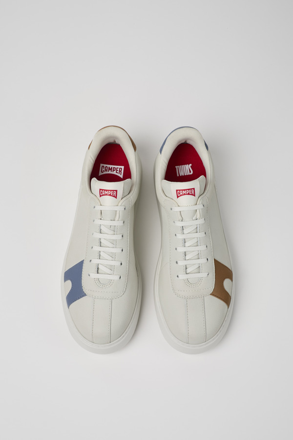 CAMPER Twins - Sneakers Για Ανδρικα - Λευκό, Μέγεθος 46, Smooth Leather