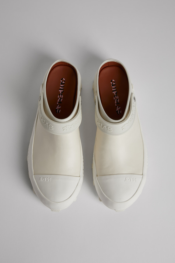 CAMPERLAB Traktori - Nette Schoenen Voor Heren - Wit, Maat 39, Smooth Leather