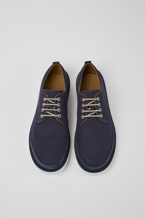CAMPER Wagon - Chaussures Casual Pour Homme - Bleu, Taille 43, Tissu En Coton