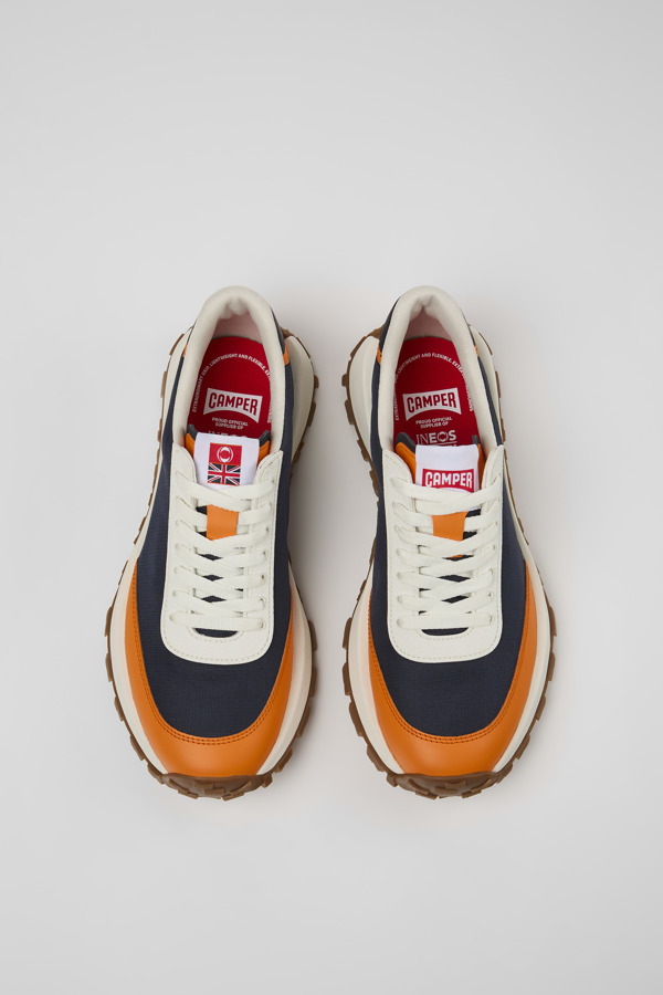 CAMPER Camper X INEOS Britannia - Sneakers Για Ανδρικα - Μπλε, Μέγεθος 44, Cotton Fabric/Smooth Leather