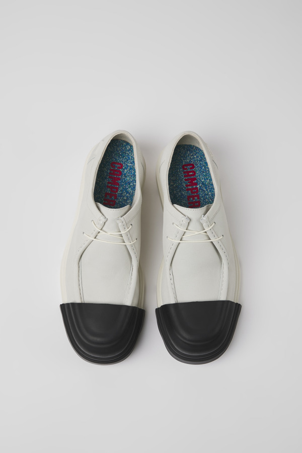 CAMPER Junction - Elegante Schuhe Für Herren - Weiß, Größe 40, Glattleder