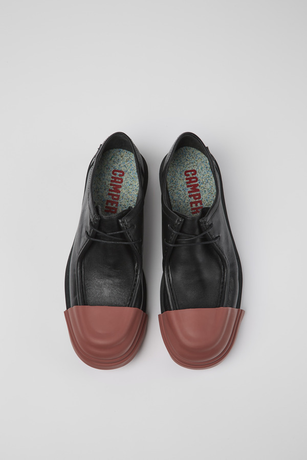CAMPER Junction - Chaussures Habillées Pour Homme - Noir, Taille 39, Cuir Lisse
