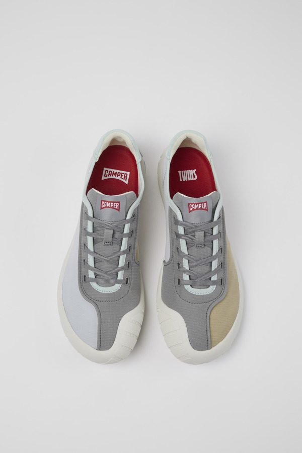 CAMPER Peu Path - Sneaker Für Herren - Grau,Beige,Blau, Größe 40, Textile